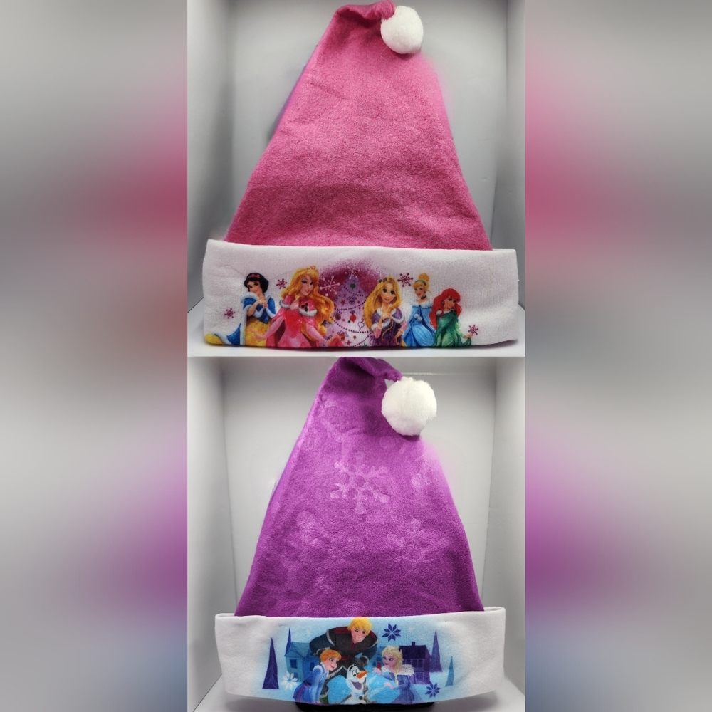 DISNEY Holiday HATS • Disney Princesses & Olaf's Frozen Adventure • Lightweight
